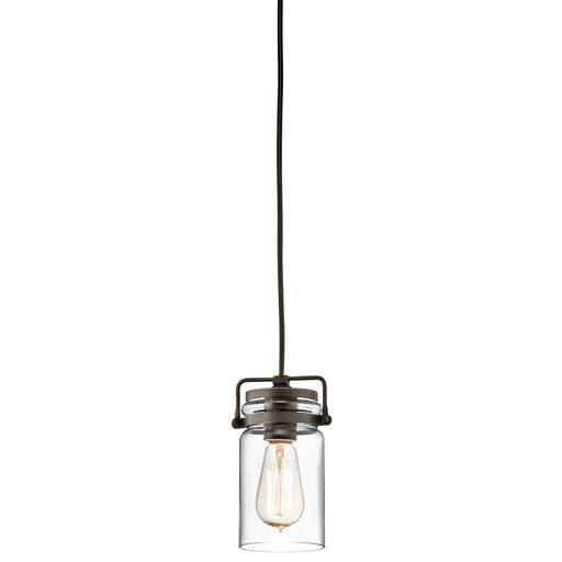 Elstead - KL/BRINLEY/MP Brinley 1 Light Mini Pendant - Olde Bronze - Elstead - Sparks Warehouse