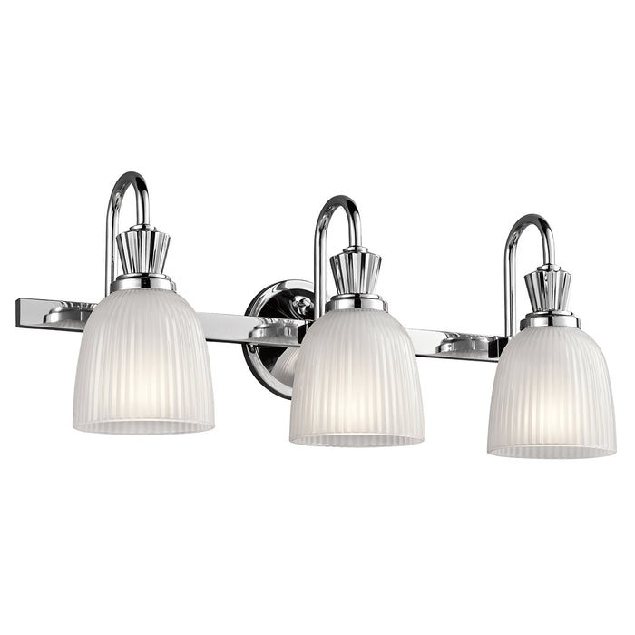 Elstead - KL/CORA3 BATH Cora 3 Light Wall Light - Elstead - Sparks Warehouse