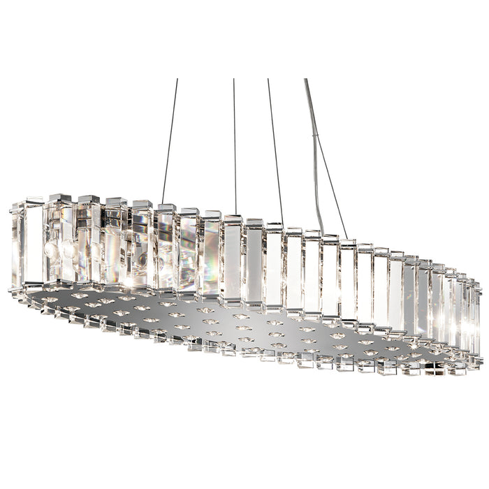 Elstead - KL/CRSTSKYE/I/L Crystal Skye 12 Light Island Pendant - Elstead - Sparks Warehouse
