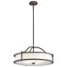 Elstead - KL/EMORY/P/M OZ Emory 4 Light Chandelier/Semi Flush - Olde Bronze - Elstead - Sparks Warehouse