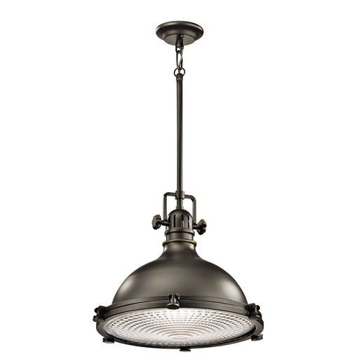 Elstead - KL/HATTBAY/L OZ Hatteras Bay 1 Light Large Pendant - Olde Bronze - Elstead - Sparks Warehouse