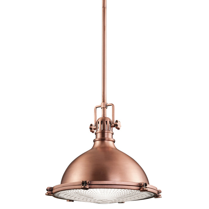 Elstead - KL/HATTBAY/M ACO Hatteras Bay 1 Light Medium Pendant - Antique Copper - Elstead - Sparks Warehouse