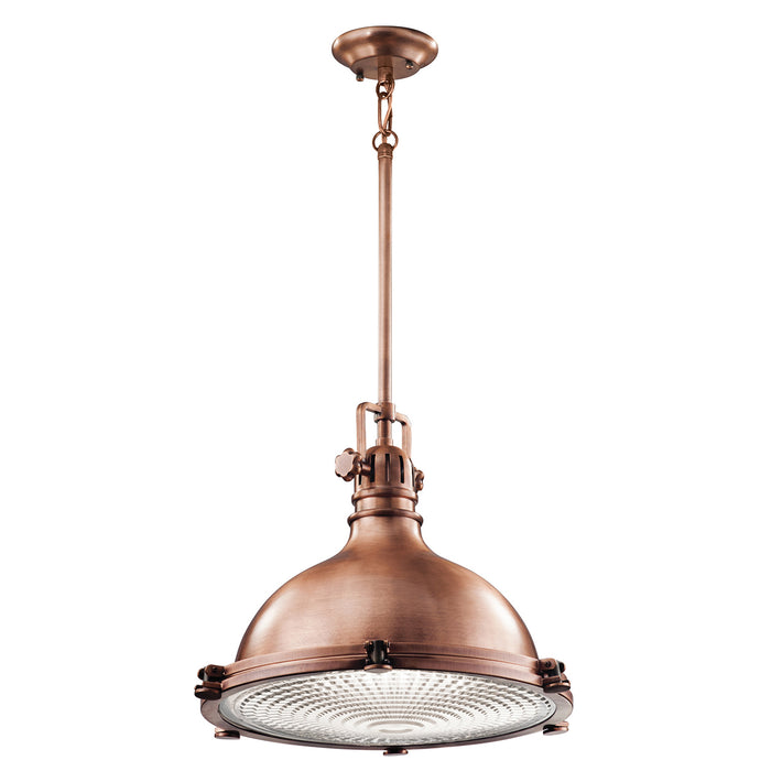 Elstead - KL/HATTBAY/XLACO Hatteras Bay 1 Light Extra Large Pendant - Antique Copper - Elstead - Sparks Warehouse