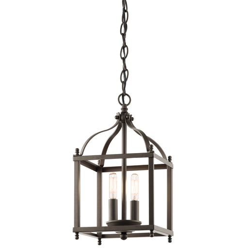 Elstead - KL/LARKIN/P/S OZ Larkin 2 Light Small Pendant - Olde Bronze - Elstead - Sparks Warehouse