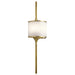 Elstead - KL/MONA/L NBR Mona 2 Light Wall Light - Natural Brass - Elstead - Sparks Warehouse
