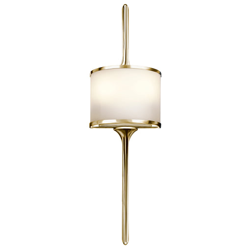 Elstead - KL/MONA/S PB Mona 2 Light Wall Light - Polished Brass - Elstead - Sparks Warehouse
