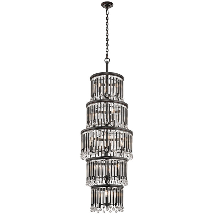 Elstead - KL/PIPER/18P/XL Piper 18 Light Chandelier - Elstead - Sparks Warehouse