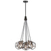 Elstead - KL/ROCKLYN6 RS Rocklyn 6 Light Chandelier - Elstead - Sparks Warehouse