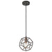 Elstead - KL/ROCKLYN/MP RS Rocklyn 1 Light Mini Pendant Raw Steel - Elstead - Sparks Warehouse