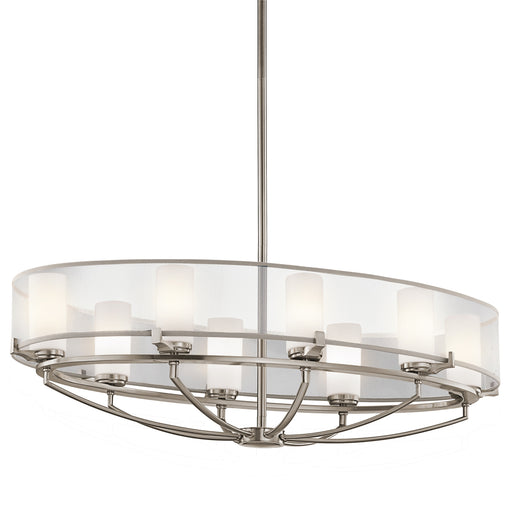 Elstead - KL/SALDANA8 Saldana 8 Light Oval Chandelier - Elstead - Sparks Warehouse