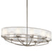 Elstead - KL/SALDANA8 Saldana 8 Light Oval Chandelier - Elstead - Sparks Warehouse
