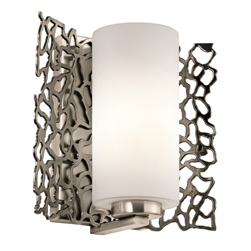Elstead - KL/SILCORAL1 Silver Coral 1 Light Wall Light - Elstead - Sparks Warehouse