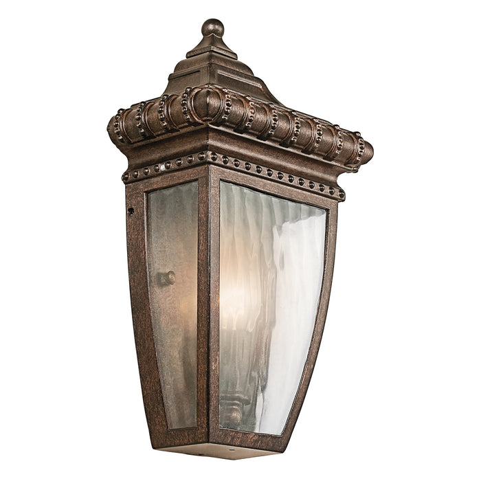 Elstead - KL/VENETIAN7/S Venetian Rain 1 Light Half Wall Lantern - Elstead - Sparks Warehouse