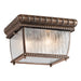 Elstead - KL/VENETIAN/F Venetian Rain 2 Light Flush Mount - Elstead - Sparks Warehouse
