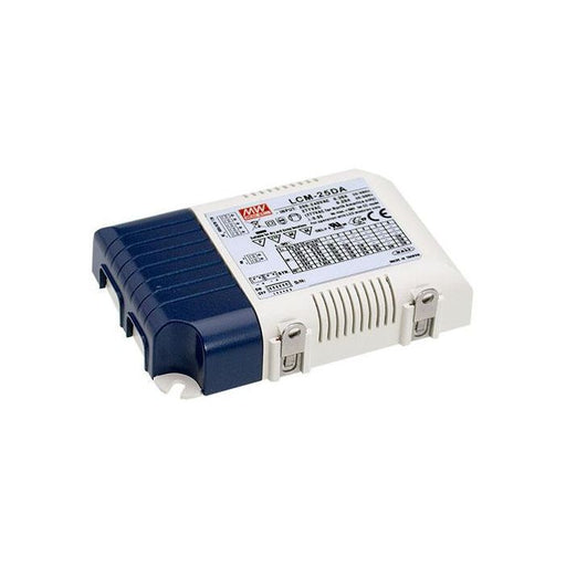 LCM-25DA - Mean Well LCM-25DA Selectable Current LED Driver 25W 350~1050mA LED Driver Meanwell - Easy Control Gear