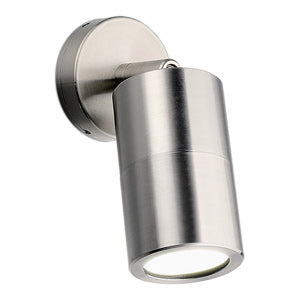 Luceco LEXD7132 IP44 Rated LED Outdoor Single Stainless Steel Wall Light Outdoor Wall Light Luceco - Sparks Warehouse