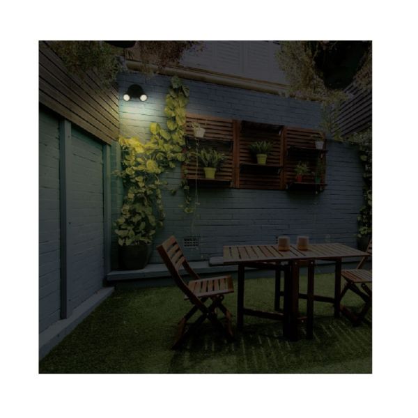 Luceco LEXWT7B40 Twin IP44 Wall Mount LED Garden Spot Light Outdoor Lighting Luceco - Sparks Warehouse