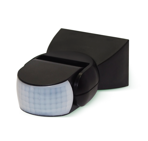 BG Guardian LGIP65WTB IP44  Outdoor 180° PIR Sensor - Black - BG - Sparks Warehouse