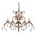Elstead - LL5 ANT BRZ Lily 5 Light Chandelier - Elstead - Sparks Warehouse