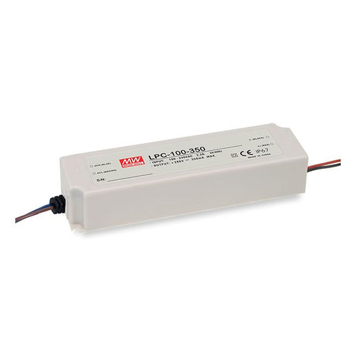 LPC-100-1050 - Mean Well LED Driver LPC-100-1050 Series 1050 100W LED Driver Meanwell - Easy Control Gear