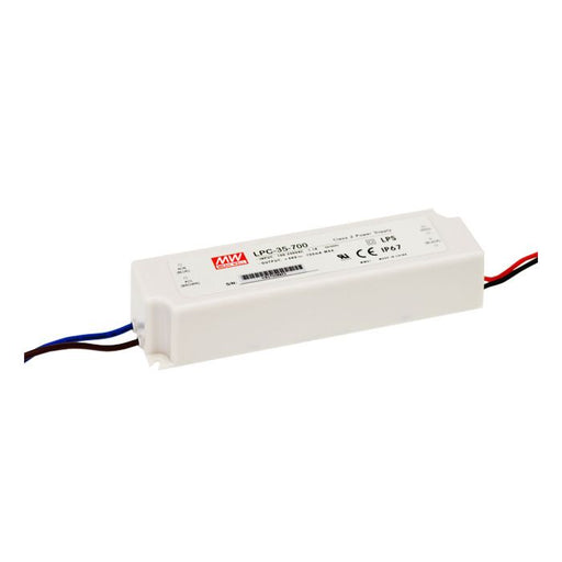 LPC-35-1400 - Mean Well LED Driver LPC-35-1400  34W 1400mA LED Driver Meanwell - Easy Control Gear