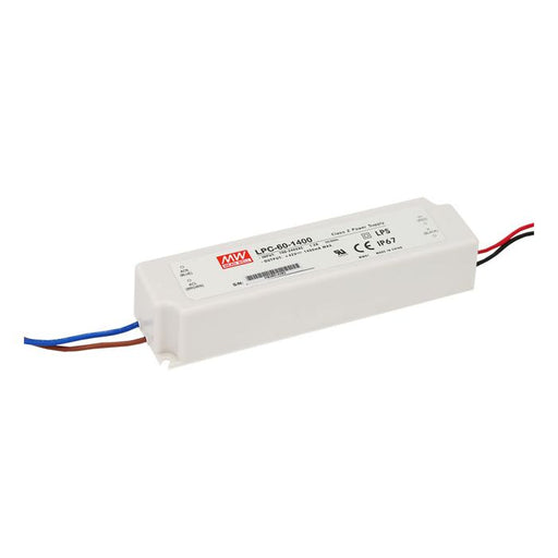 LPC-60-1050 - Mean Well LED Driver  LPC-60-1050  50W 1050mA LED Driver Meanwell - Easy Control Gear