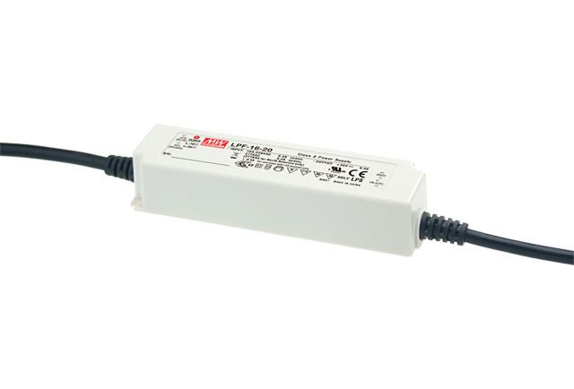 LPF-16-48 - Mean Well LED Driver LPF-16-48  16W 48V LED Driver Meanwell - Easy Control Gear
