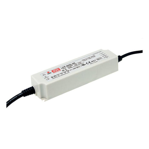 LPF-60D-48 - Mean Well Dimmable LED Driver LPF-60D-48 60W 48V LED Driver Meanwell - Easy Control Gear