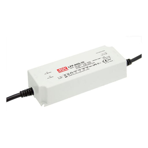 LPF-90-15 - Mean Well LED Driver LPF-90-15 90W 15V LED Driver Meanwell - Easy Control Gear