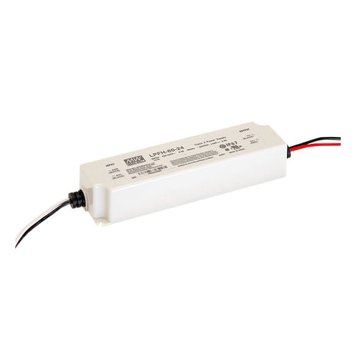 LPFH-60-24 - Mean Well LED Driver LPFH-60-24 Series 2.5A 60W LED Driver Meanwell - Easy Control Gear