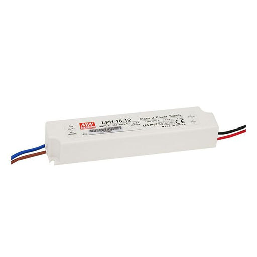 LPH-18-36 - Mean Well LED Driver LPH-18-36  18W 36V LED Driver Meanwell - Easy Control Gear