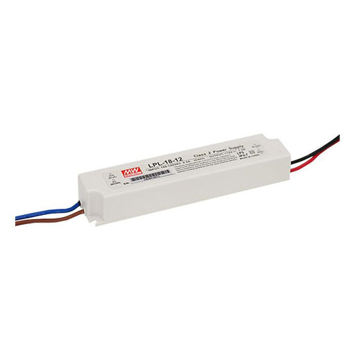 LPL-18-36 - Mean Well LED Driver LPL-18-36  18W 36V LED Driver Meanwell - Easy Control Gear