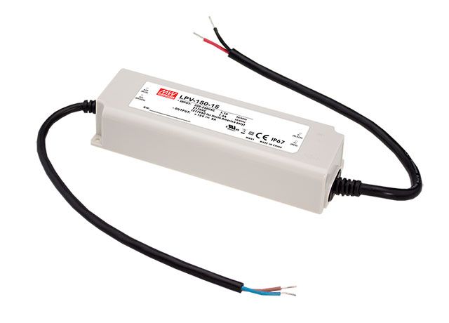 LPV-150-12 - Mean Well LED Driver LPV-150-12 120W 12V LED Driver Meanwell - Easy Control Gear