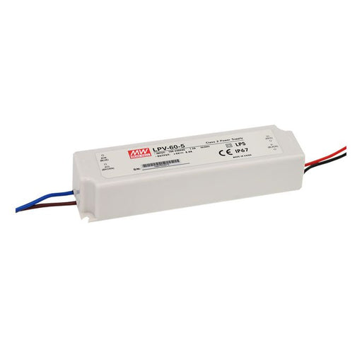 LPV-60-12 - Mean Well LED Driver LPV-60-12  60W 12V LED Driver Meanwell - Easy Control Gear