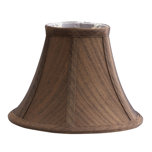 Elstead - LS150 Clip Shades Brown Silk Effect Candel Shade - Elstead - Sparks Warehouse
