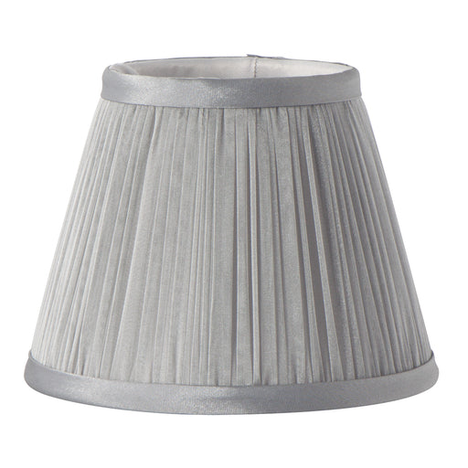 Elstead - LS200 Clip Shades Pleated Grey Chiffon Candle Shade - Elstead - Sparks Warehouse