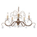 Elstead - LUN5 BRONZE Lunetta 5 Light Chandelier - Elstead - Sparks Warehouse