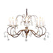 Elstead - LUN8 BRONZE Lunetta 8 Light Chandelier - Elstead - Sparks Warehouse