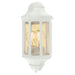 Elstead - M8/2 MINI WHITE M8/2 1 Light Mini Wall Lantern - White - Elstead - Sparks Warehouse