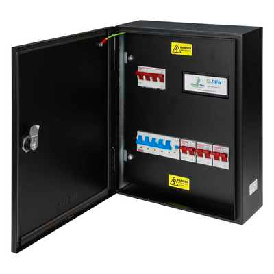 Matt:e 63A 3 Phase EV Connection Unit with 3 x 63A Single Phase Isolators EV Charging Unit Matt:e - Sparks Warehouse
