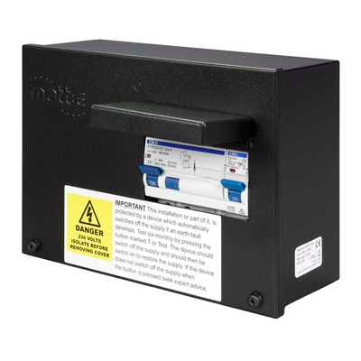Matt:e Single Phase EV Voltage Monitor Protection Unit with Type B RCD EV Charging Unit Matt:e - Sparks Warehouse