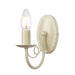 Elstead - MN1 IV/GOLD Minster 1 Light Wall Light - Ivory Gold - Elstead - Sparks Warehouse