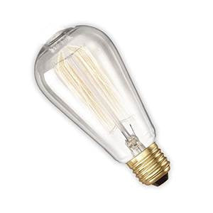 NAV2260E-SQ - Squirrel Cage 240v 60w E27. Looks like an early 1900's GLS Light Bulb Light Bulbs The Lamp Company - Sparks Warehouse