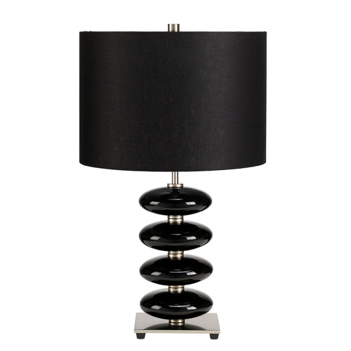Elstead - ONYX/TL BLK Onyx 1 Light Table Lamp - Black - Elstead - Sparks Warehouse