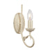 Elstead - OV1 IVORY/GOLD Olivia 1 Light Wall Light - Ivory/Gold - Elstead - Sparks Warehouse