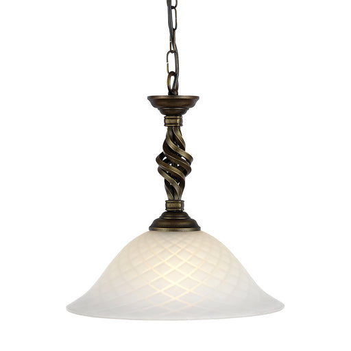 Elstead - PB/P BLK/GOLD Pembroke 1 Light Pendant - Black/Gold - Elstead - Sparks Warehouse