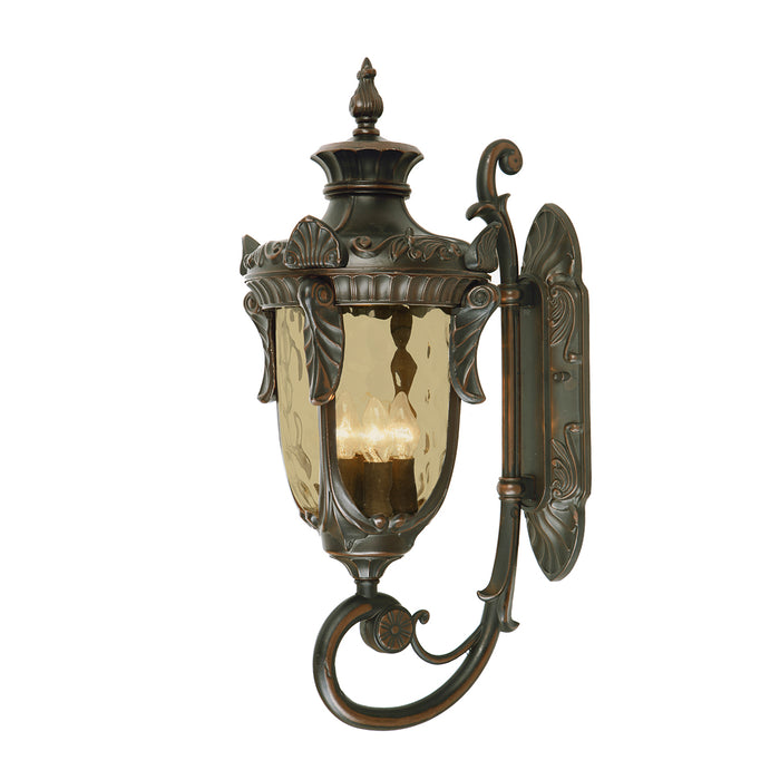 Elstead - PH1/L OB Philadelphia 3 Light Large Wall Lantern - Old Bronze - Elstead - Sparks Warehouse