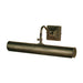 Elstead - PL1/20 BLK/GOLD Picture Light 2 Light Large - Black/Gold - Elstead - Sparks Warehouse