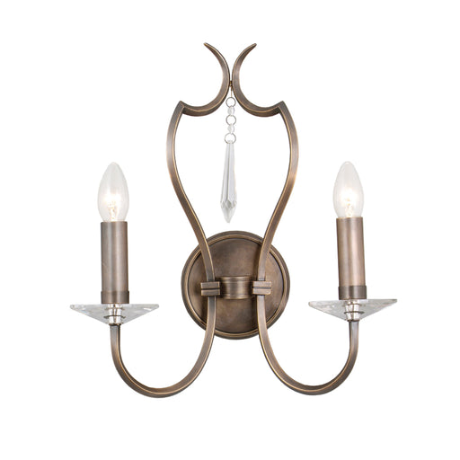 Elstead - PM2 DB Pimlico 2 Light Wall Light - Dark Bronze - Elstead - Sparks Warehouse