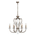 Elstead - PM6 DB Pimlico 6 Light Chandelier - Dark Bronze - Elstead - Sparks Warehouse
